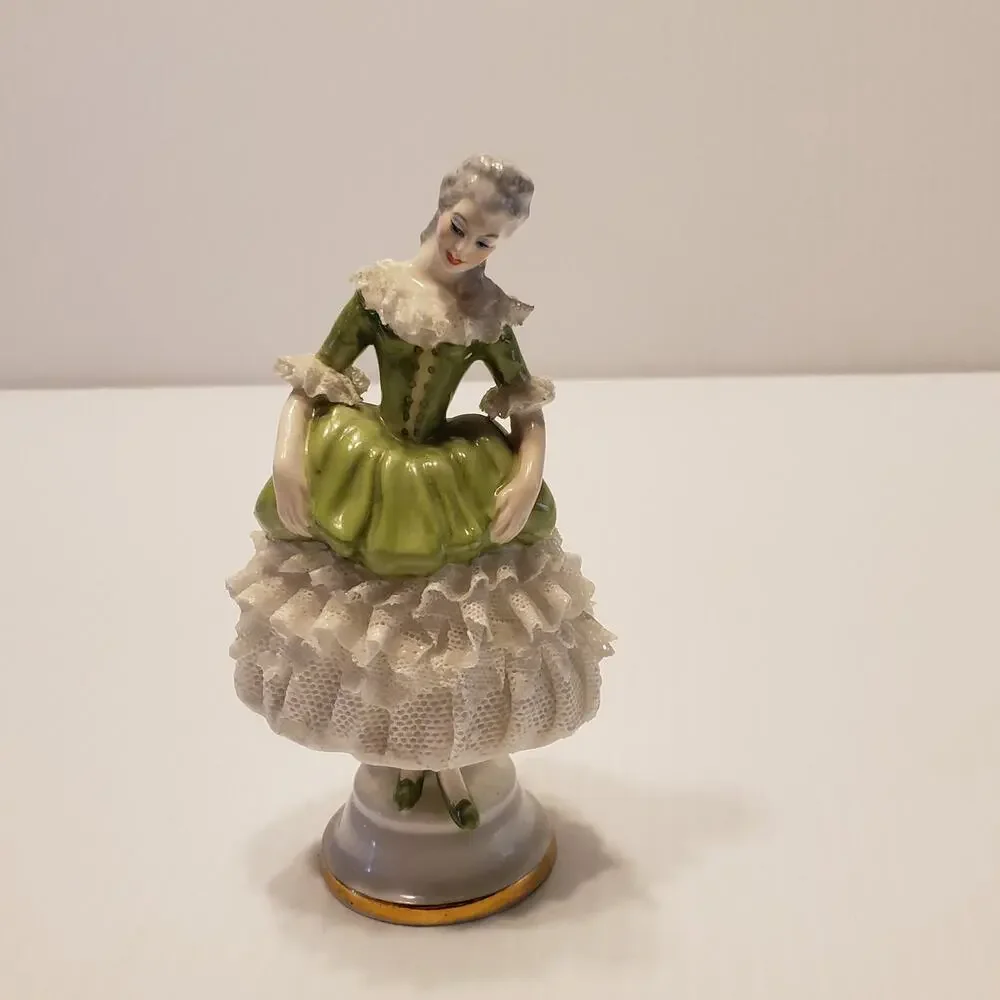 Rare Royal Adderley Staffordshire Floral Bone China Lace Porcelain Lady Clare